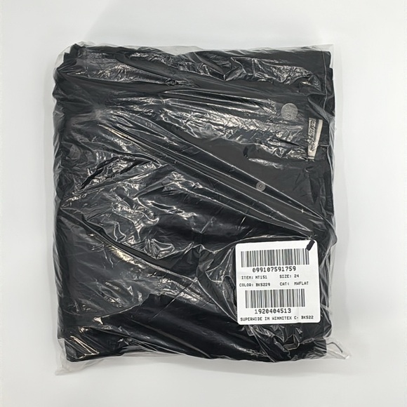 Madewell Superwide-Leg Pants in Corduroy in True Black size 24‎ NWT NT151 - Picture 13 of 14